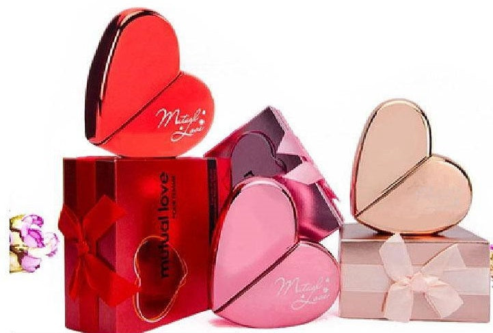 Voca Mall Valentine Day best gift for Girls Mutual Love Perfume for Women – Heart-Shaped Elegance, 50ml