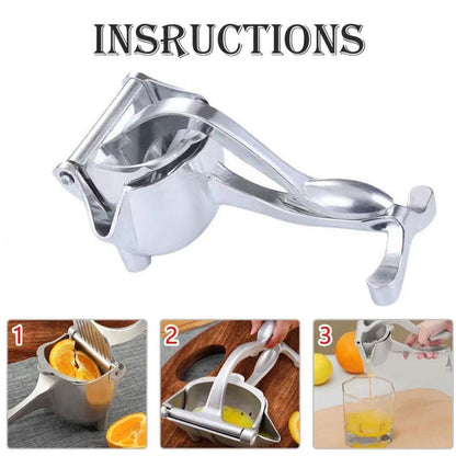 STAINLESS STEEL MANUAL FRUIT JUICER / SQUEEZER