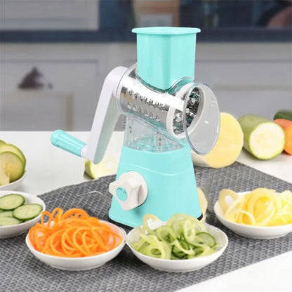 Multifunctional Kitchen Tool: Grater, Slicer, and Shredder in One