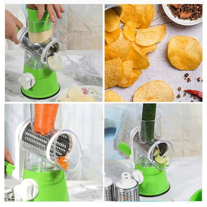 Multifunctional Kitchen Tool: Grater, Slicer, and Shredder in One